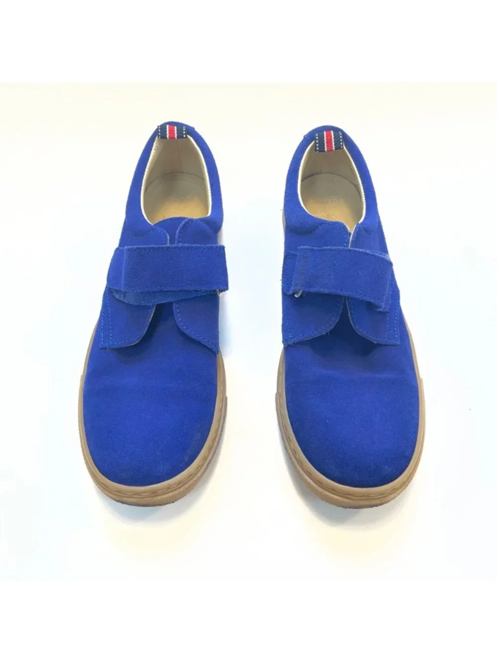 Jacadi Blue Suede Sneakers, Size 3.5
